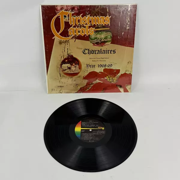 Christmas Carols Choralaires Silverton Union High-School Year 1968-69 LP Record