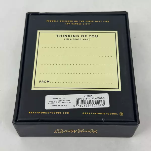 You Complete Me 100 Piece Mini Jigsaw Puzzle Brass Monkey Complete in Box