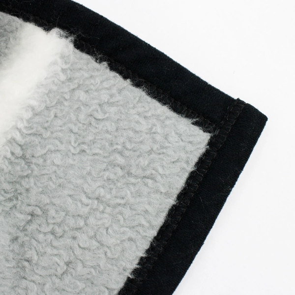 Biederlack Oakland Raiders Fleece NFL Football Throw Blanket 49" x 56"