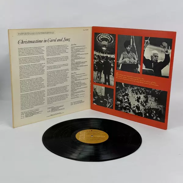 Christmastime in Carol and Song LP RCA 1969 Fiedler Lawrence Gorme Price