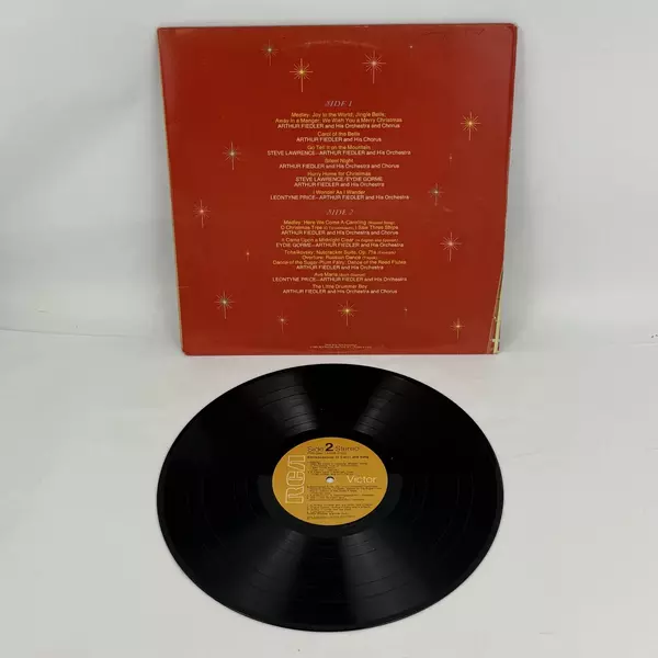 Christmastime in Carol and Song LP RCA 1969 Fiedler Lawrence Gorme Price
