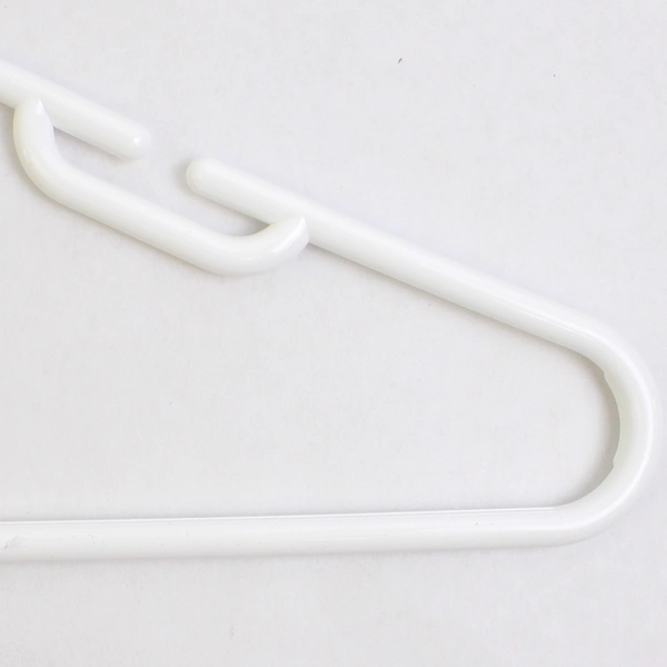 Mixed Lot of 10 Plastic White Clothes Hangers Closet Storage Organization