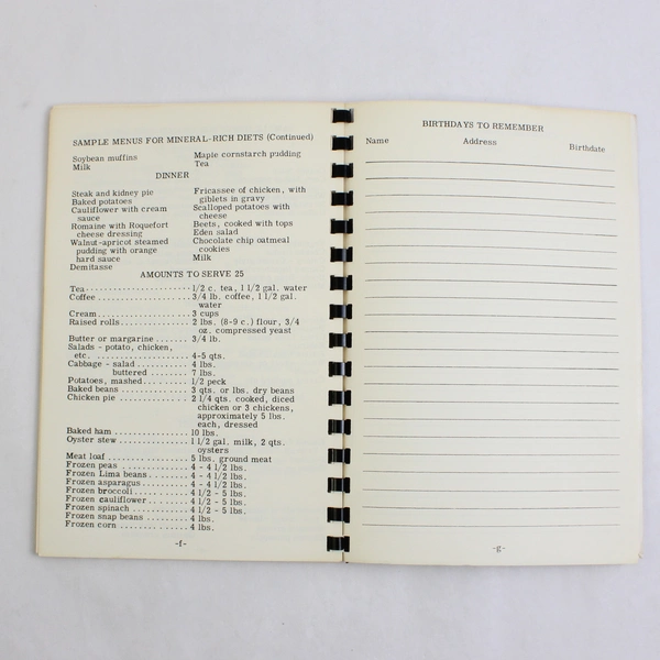 Spiral Bound Cookbook Out of Susanville Kitchens Good Shepherd Episcopal Church 