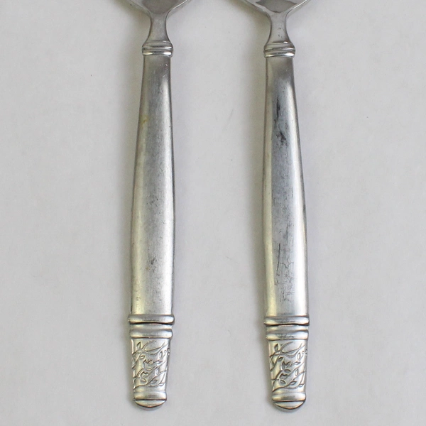 Set of 2 Joseph Abboud JAB9 18/10 Stainless Steel Soup Spoons
