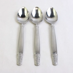 Set of 3 Joseph Abboud JAB9 18/10 Stainless Steel Soup Spoons