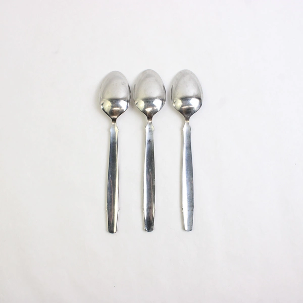Set of 3 Joseph Abboud JAB9 18/10 Stainless Steel Soup Spoons