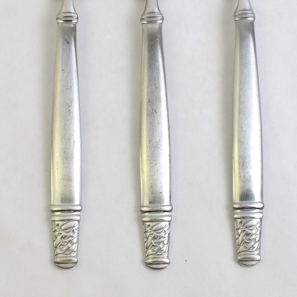 Set of 3 Joseph Abboud JAB9 18/10 Stainless Steel Soup Spoons