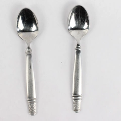 Set of 2 Joseph Abboud 18/10 Stainless Steel 6.5" Teaspoons
