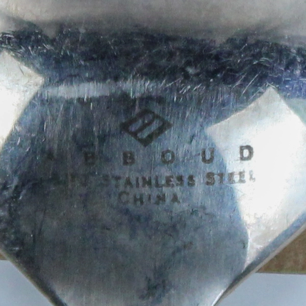 Set of 2 Joseph Abboud 18/10 Stainless Steel 6.5" Teaspoons