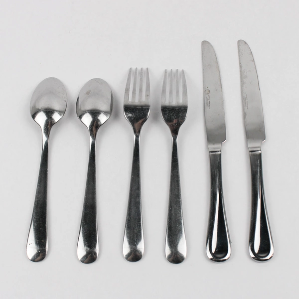 Set of 6 Cambridge Stainless Steel CBS173 Dinner Spoons & Forks Butter Knives