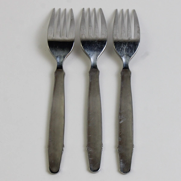 Set of 3 Joseph Abboud JAB9 18/10 Stainless Steel Salad Forks