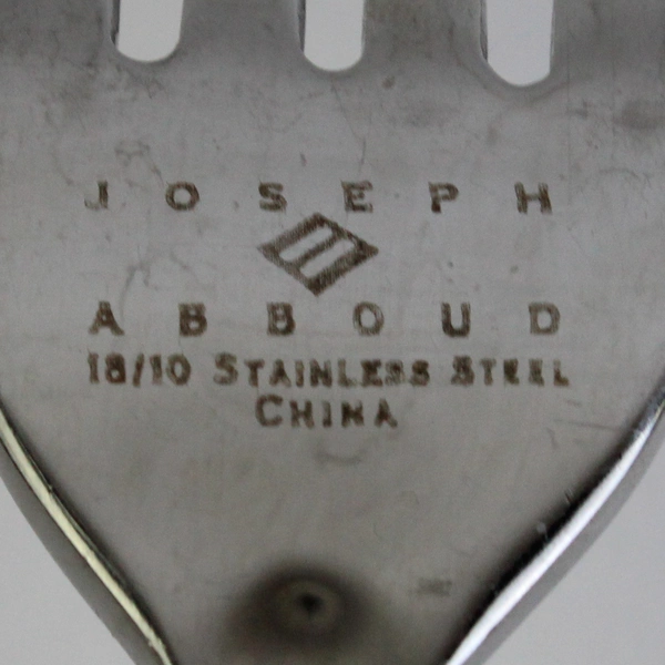 Set of 3 Joseph Abboud JAB9 18/10 Stainless Steel Salad Forks