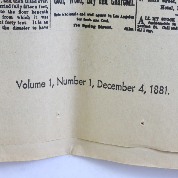 Famous Front Pages of the Los Angeles Times Historical Headlines Second Edition