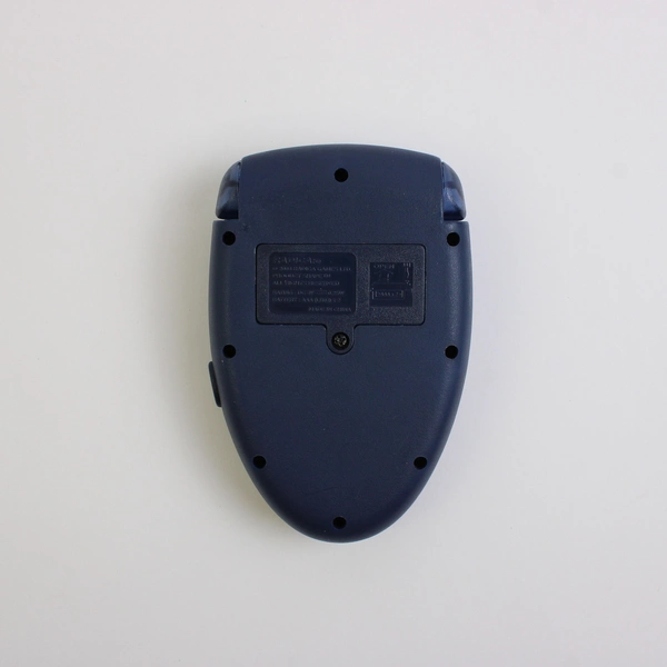 2003 Radica Lighted Solitaire Blue Handheld Electronic Game Flip-Top Blue Works