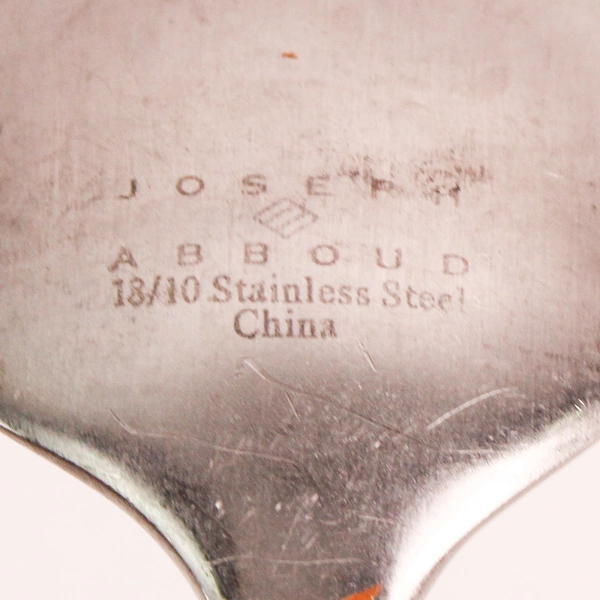 2 Pc Set Joseph Abboud Ventana Stainless Steel Dinner Fork & Soup Spoon