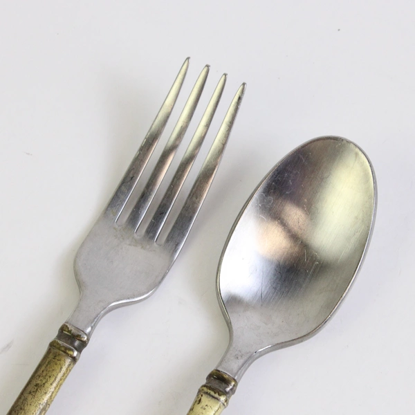 2 Pc Set Joseph Abboud Ventana Stainless Steel Salad Fork & Teaspoon