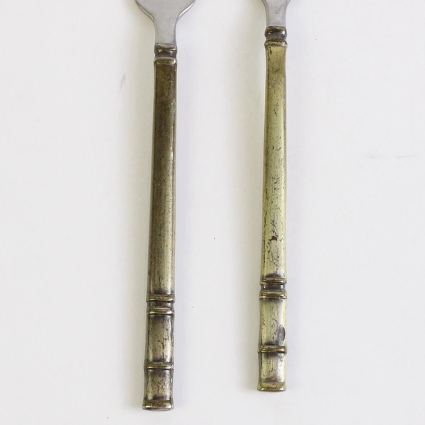 2 Pc Set Joseph Abboud Ventana Stainless Steel Salad Fork & Teaspoon