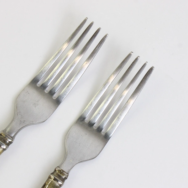 Set of 2 Joseph Abboud Ventana Stainless Steel Dinner Forks