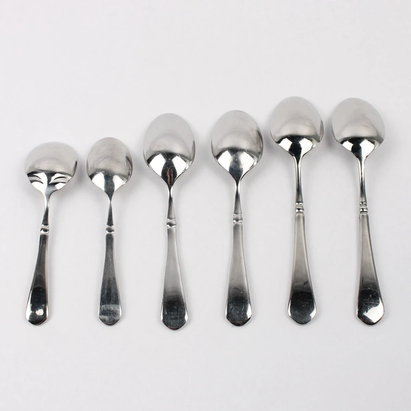 Lot Of 6 Mikasa French Countryside Spoon Set Stainless Steel