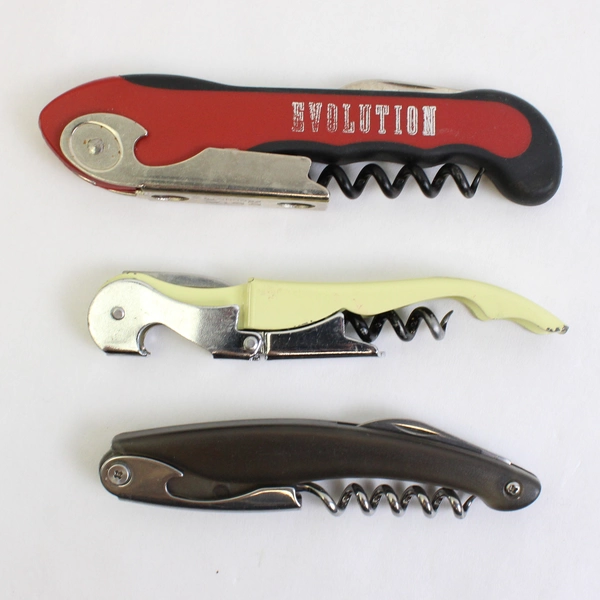 Lot of 3 Wine Bottle Openers Corkscrew 2 Evolution & 1 Unbranded Corkscrews