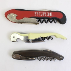 Lot of 3 Wine Bottle Openers Corkscrew 2 Evolution & 1 Unbranded Corkscrews