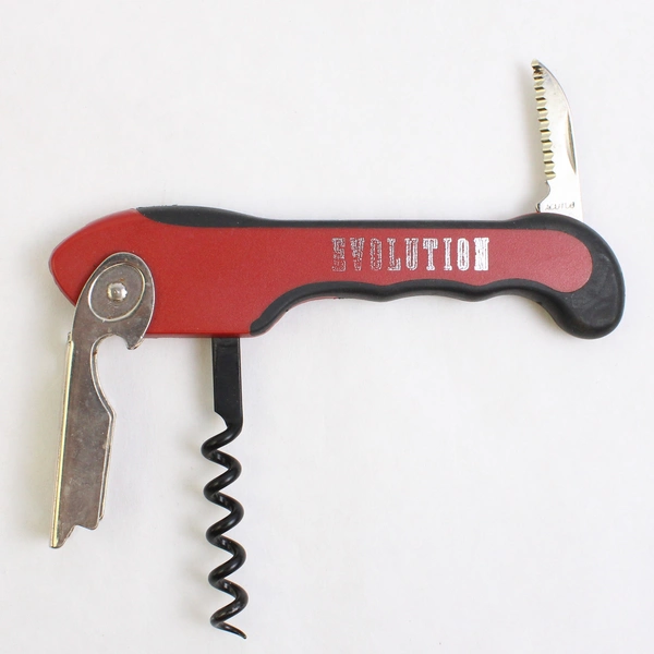 Lot of 3 Wine Bottle Openers Corkscrew 2 Evolution & 1 Unbranded Corkscrews