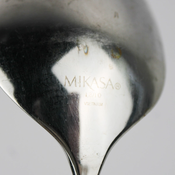 Lot Of 6 Mikasa French Countryside 7.5" Place Spoon Set Stainless Steel