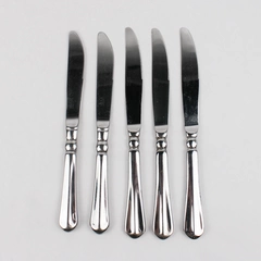 Lot Of 5 Mikasa French Countryside 9.5" Butter Knife Set Stainless Steel