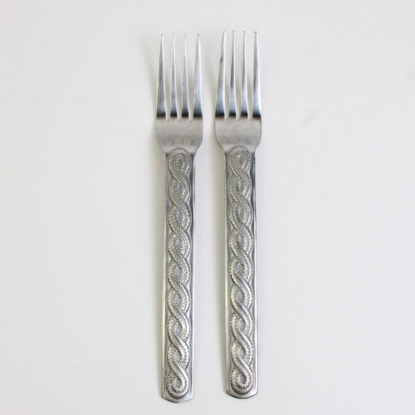 Set of 2 Joseph Abboud JAB10 Stainless Steel Dinner Forks