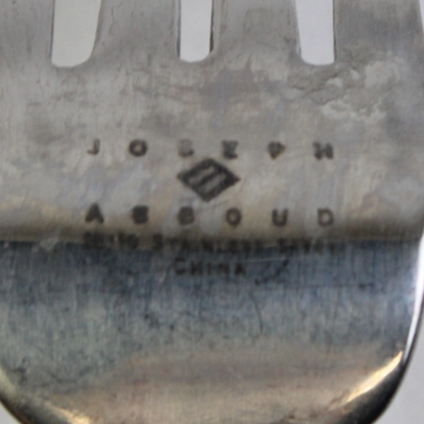 Set of 3 Joseph Abboud JAB10 Stainless Steel Salad Forks