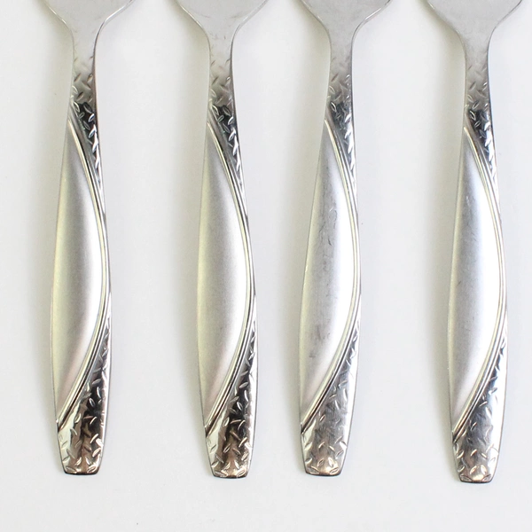 Set of 4 Joseph Abboud Stainless Steel Salad Forks Unknown Pattern