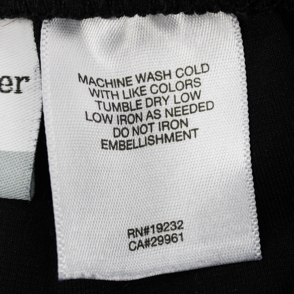 Alfred Dunner Women's 10P Black Pull On Chino Elastic Back Work Pants Petite