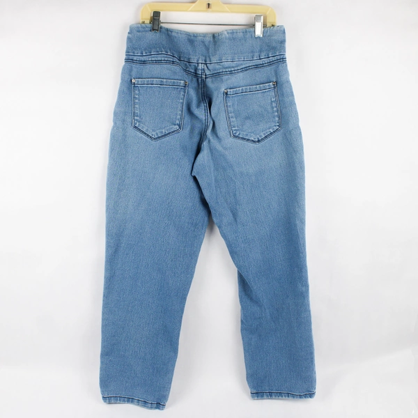 Time and Tru Women's Size 8-10 Petite Pull On Stretch Waist Jeans