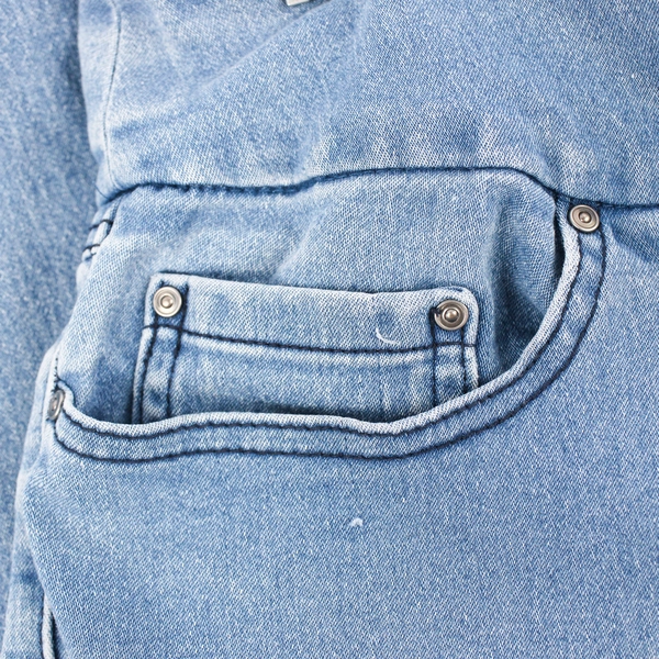 Time and Tru Women's Size 8-10 Petite Pull On Stretch Waist Jeans