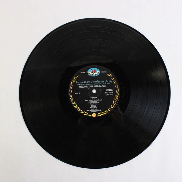 Melodies for Meditation by Longines Society Records 33RPM Vinyl LP