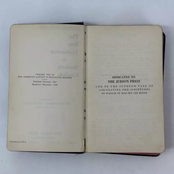 Centenary Translation of the New Testament in Modern English 1924 - 1948 Reprint