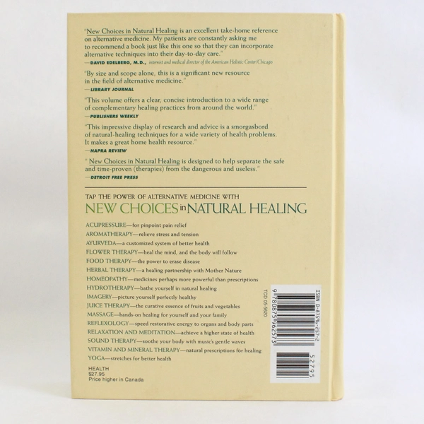 New Choices in Natural Healing Bill Gottlieb 1995 HC