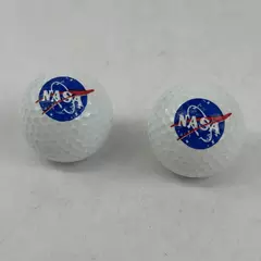 2 Golf NASA John F Kennedy Space Center Logo Vintage 1990s Astronaut