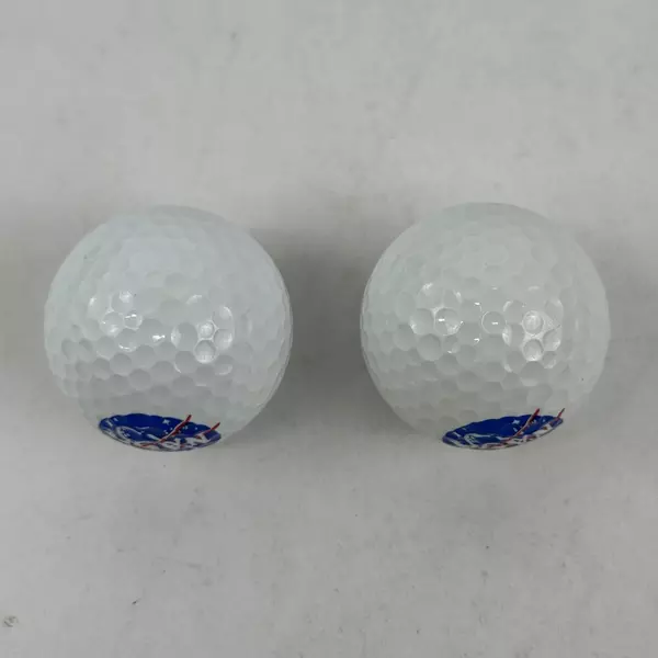 2 Golf NASA John F Kennedy Space Center Logo Vintage 1990s Astronaut