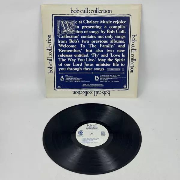 Bob Cull Collection 1980 Vinyl LP Jesus Music Chalace Records