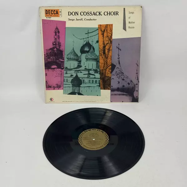 Songs Of Mother Russia Don Cossack Choir Serge Jaroff Decca 9807 Vinyl LP