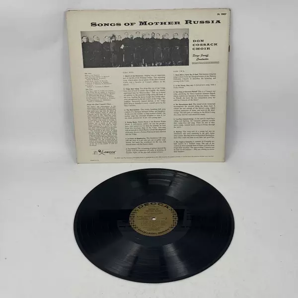 Songs Of Mother Russia Don Cossack Choir Serge Jaroff Decca 9807 Vinyl LP