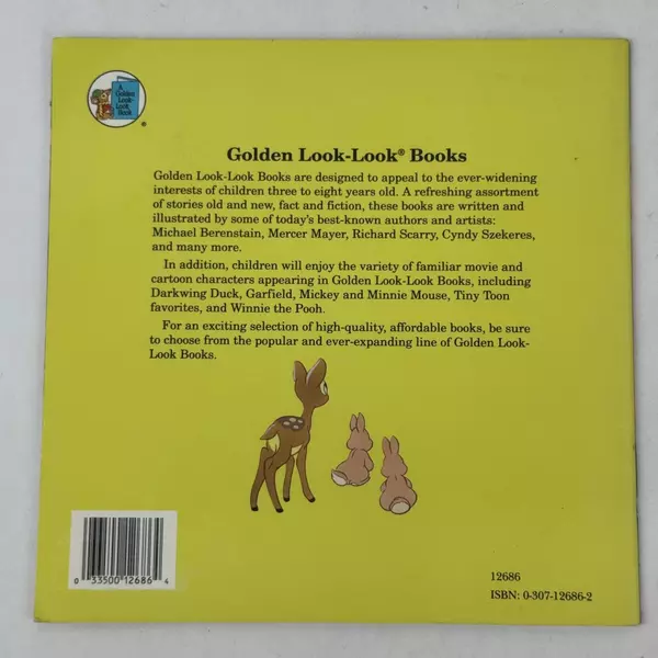 Walt Disney's Snow White and the Seven Dwarfs Paperback 1993 Golden Look Book