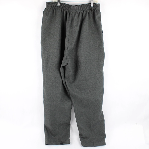 Donnkenny Dark Gray Pull-On Dress Pants Women's Size 14P