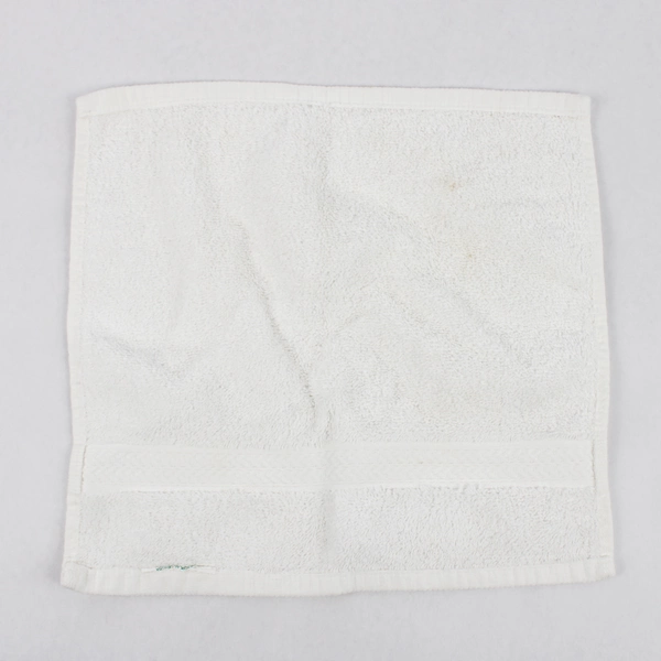 Lot Of 3 Grandeur Hospitality Solid White Colored 100% Cotton Washcloths