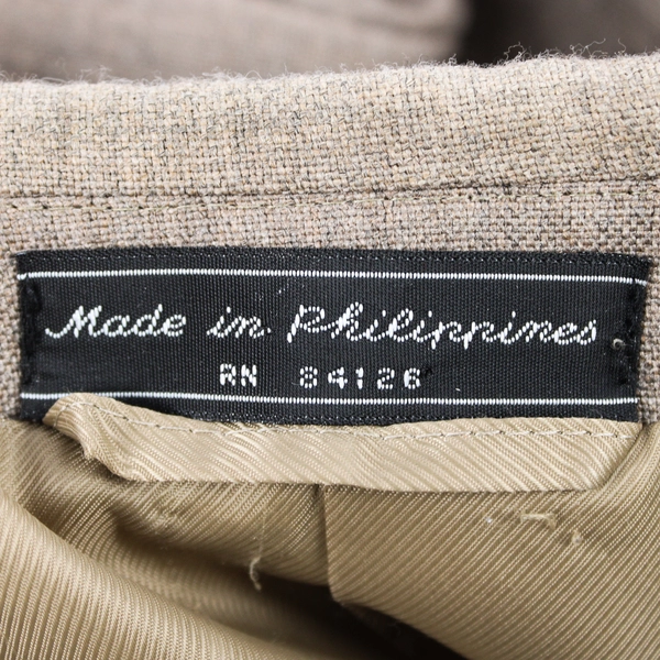 Stanley Blacker Brown Blazer Men's Size 52R