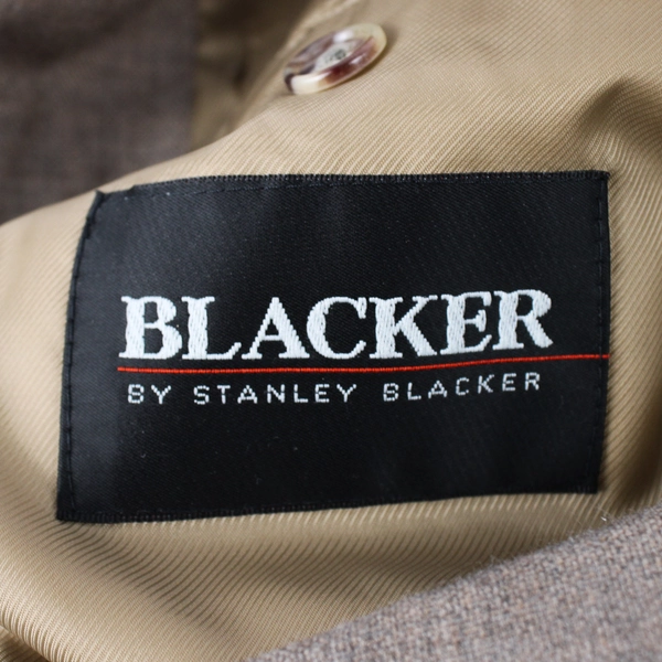 Stanley Blacker Brown Blazer Men's Size 52R