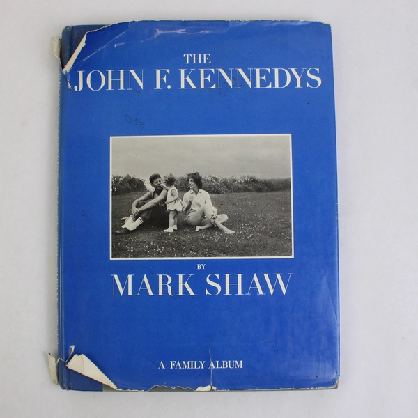 The John F. Kennedys by Mark Shaw A Kennedys Photo Album 1964 Hardcover DJ