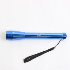 GreatLite 32057 2 AA Battery Powered Led Aluminum Torch Flashlight Blue