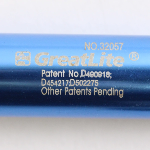 GreatLite 32057 2 AA Battery Powered Led Aluminum Torch Flashlight Blue